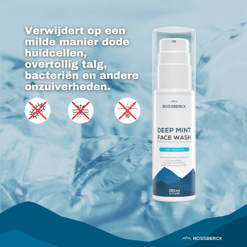 Deep Mint Face Wash (gezichtsreiniger mannen) - Afbeelding 4