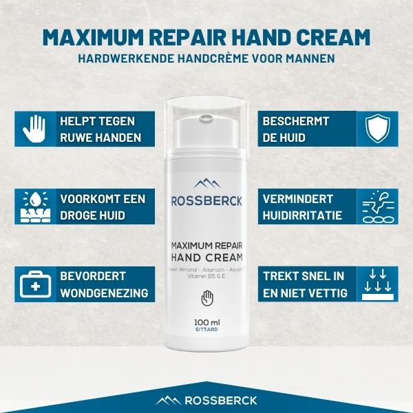 Maximum Repair Hand Cream Werking