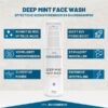 Deep Mint Face Wash werking
