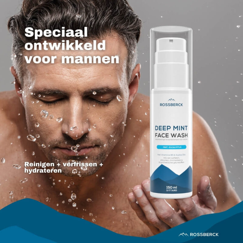 Deep Mint Face Wash (gezichtsreiniger mannen) - Afbeelding 5