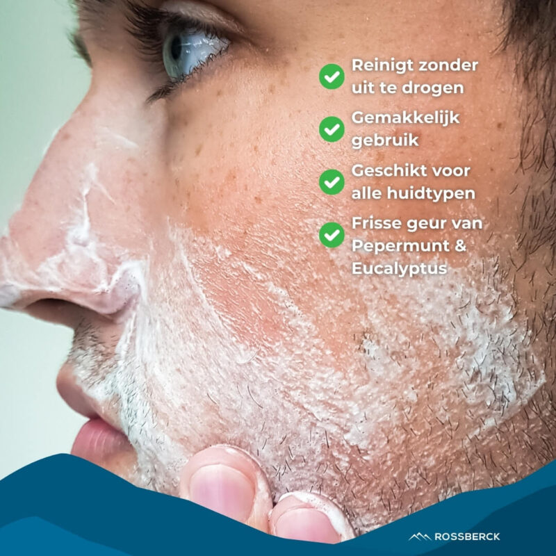 Deep Mint Face Wash (gezichtsreiniger mannen) - Afbeelding 6