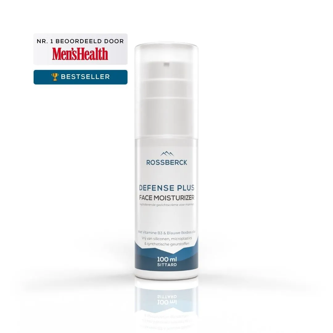 Gezichtscrème Mannen - Tegen Droge Huid & Rimpels - Nr. 1 Men's Health - Rossberck - 100ml