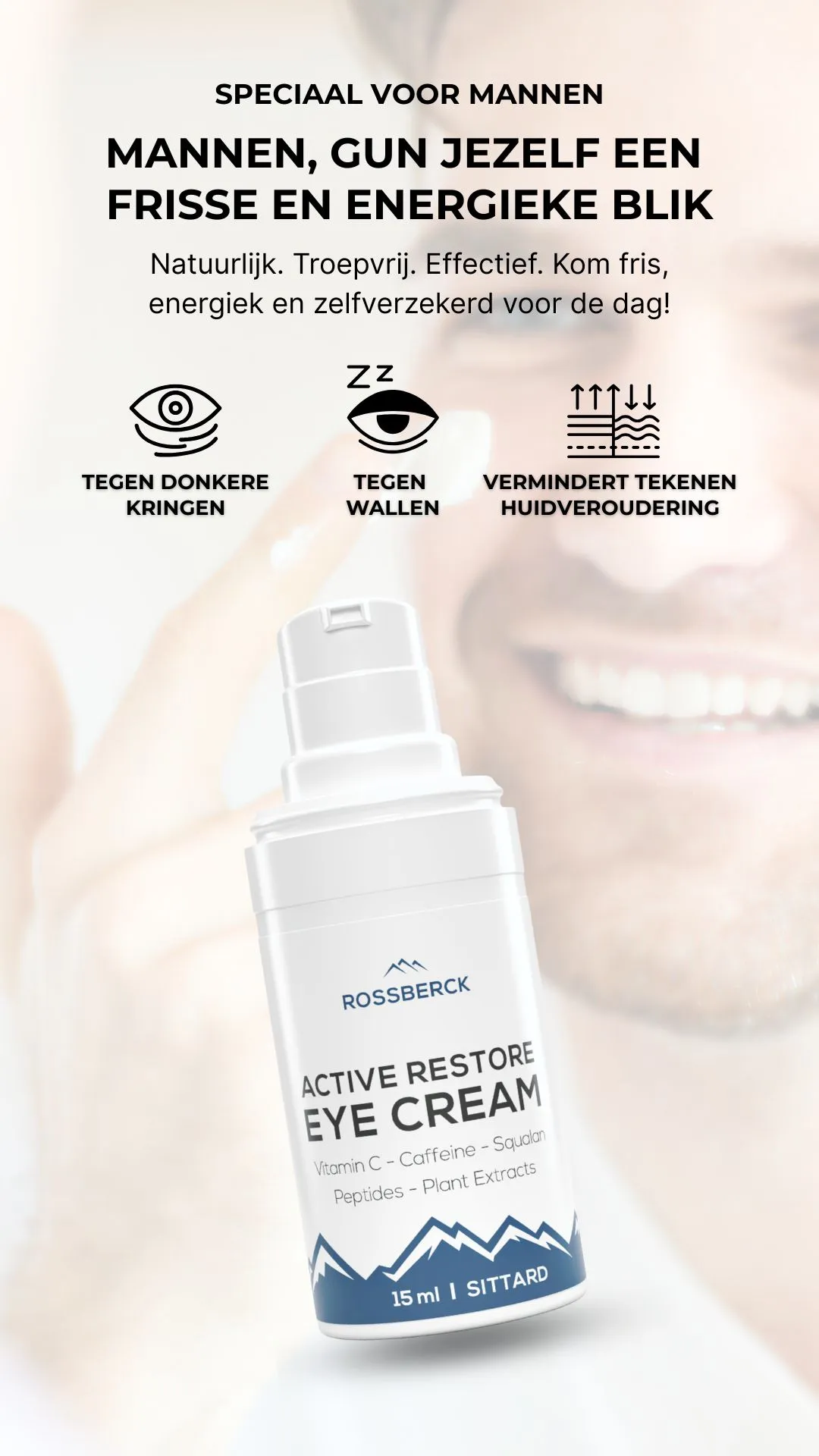 Eye cream vertical banner