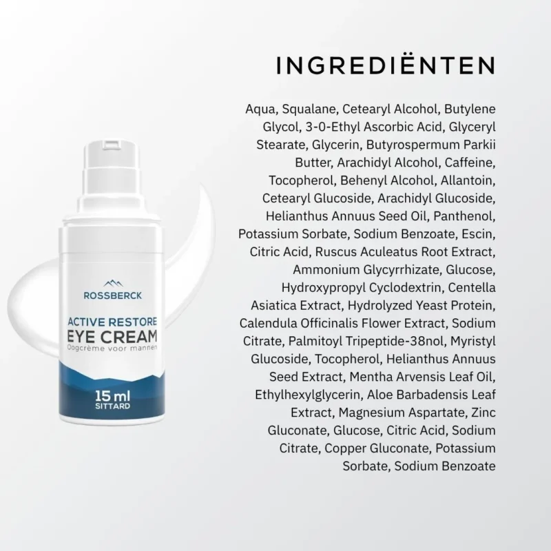 Eye Cream alle ingrediënten